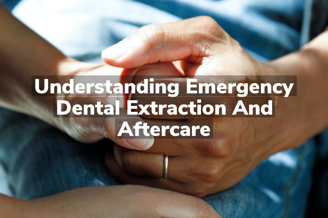 Understanding Emergency Dental Extraction and Aftercare Understanding Emergency Dental Extraction and Aftercare
